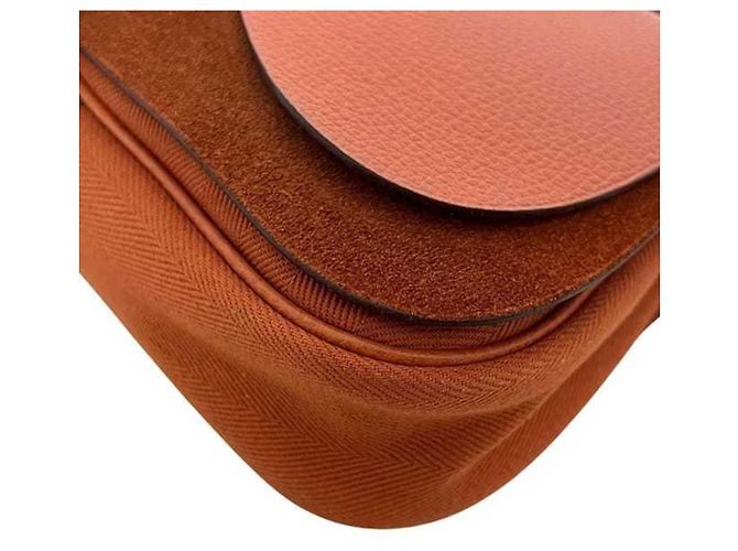 Borsa a Spalla Colorado PM di Hermès in Arancione - vista 4