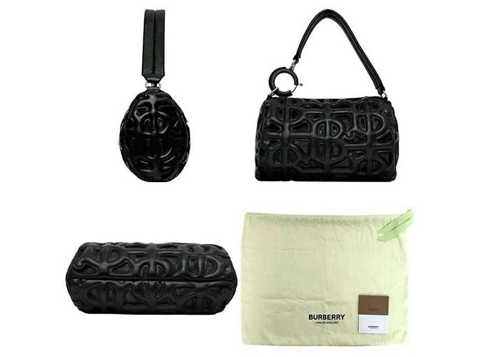 Borsa a Spalla Ronbi di Burberry Nero - vista 3