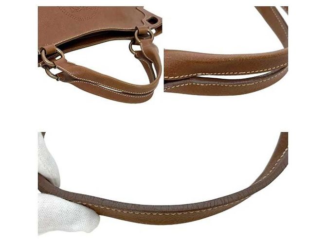 Borsa Cartier Marcello in pelle marrone - vista 5