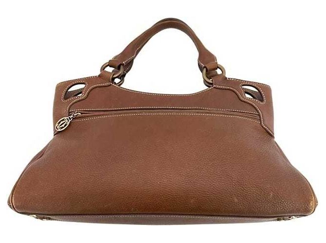 Borsa Cartier Marcello in pelle marrone - vista 8