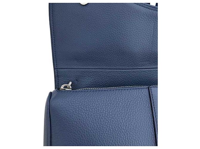 Borsa Saddle blu navy Christian Dior - vista 8