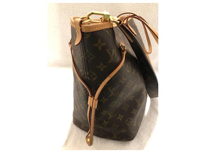 Louis Vuitton Neverfull MM Monogram Marrone - vista 10