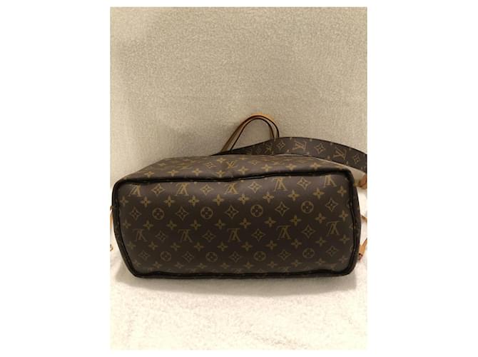 Louis Vuitton Neverfull MM Monogram Marrone - vista 11