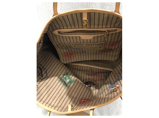 Louis Vuitton Neverfull MM Monogram Marrone - vista 13