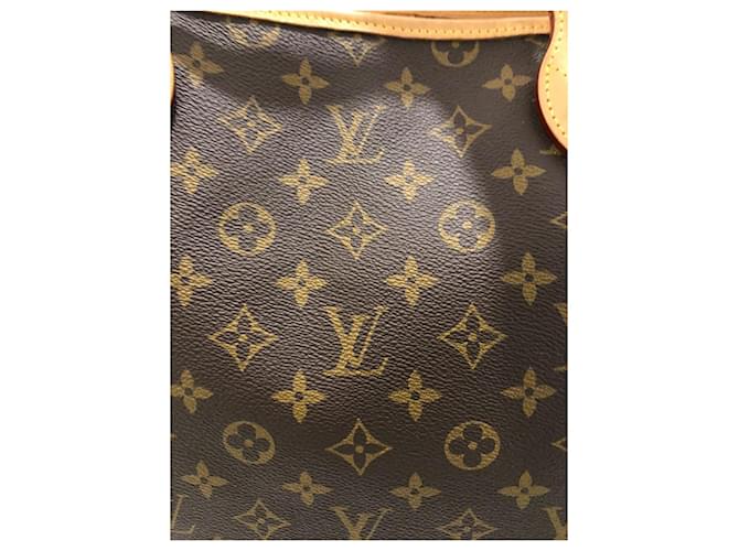 Louis Vuitton Neverfull MM Monogram Marrone - vista 7