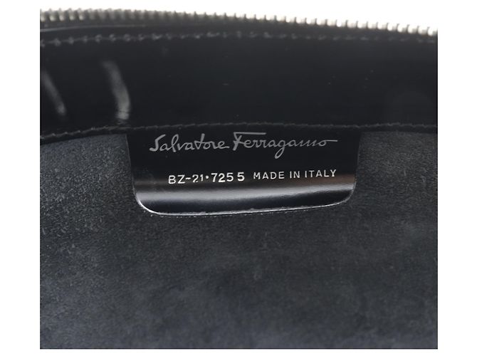 Borsa tote nera e trasparente Salvatore Ferragamo Nero - vista 18