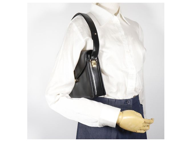 Borsa a Spalla Old di Gucci Nero - vista 20