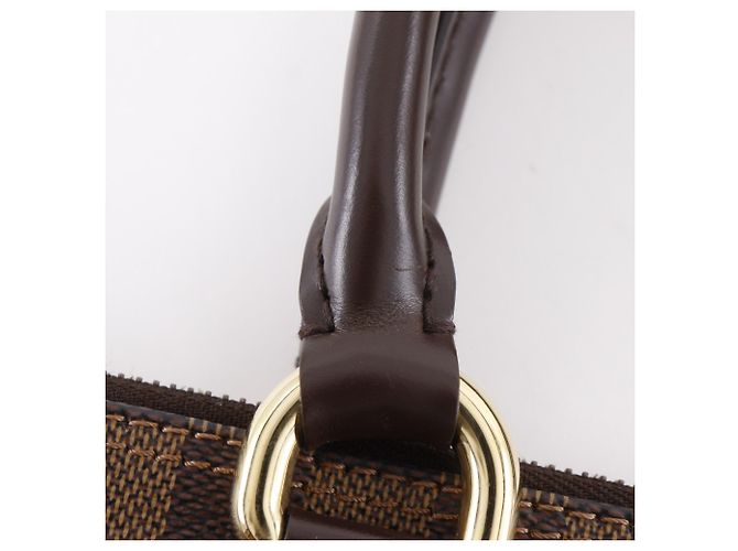 Borsa Tote Saleya PM di Louis Vuitton Marrone - vista 10