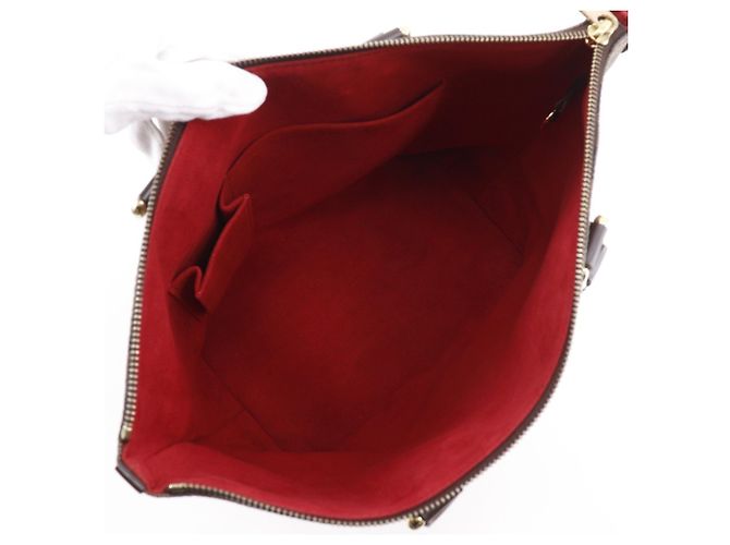 Borsa Tote Saleya PM di Louis Vuitton Marrone - vista 6