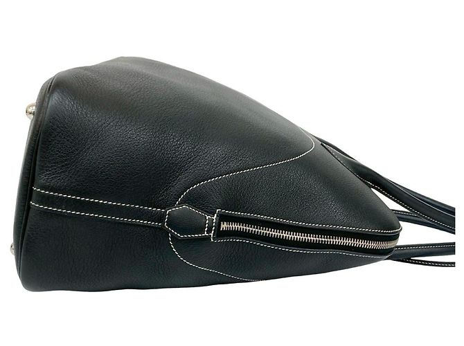 Borsa Hermès Bolide Relax 40 in pelle nera Nero - vista 6
