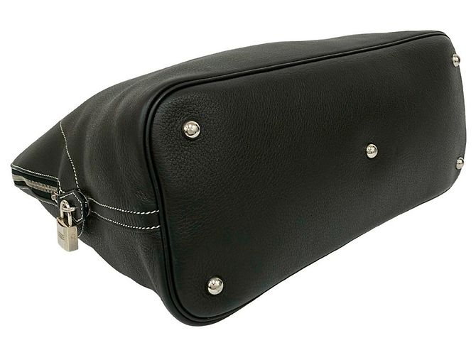 Borsa Hermès Bolide Relax 40 in pelle nera Nero - vista 7