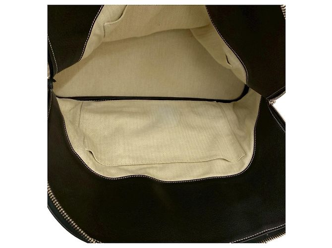 Borsa Hermès Bolide Relax 40 in pelle nera Nero - vista 9