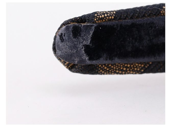 Fascia per capelli in tela nera Fendi Katyusha Nero - vista 9