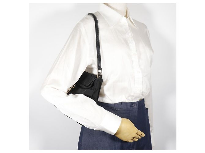 Borsa a Spalla Gucci Jackie Nero - vista 14