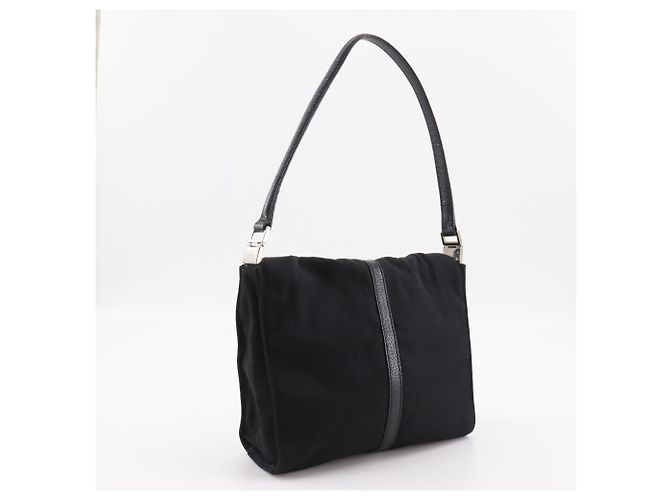 Borsa a Spalla Gucci Jackie Nero - vista 3