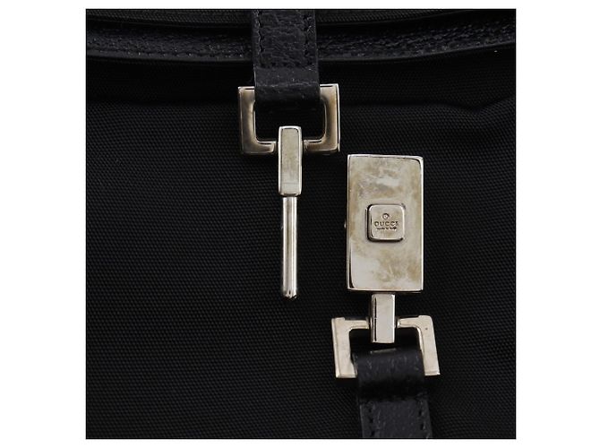 Borsa a Spalla Gucci Jackie Nero - vista 9