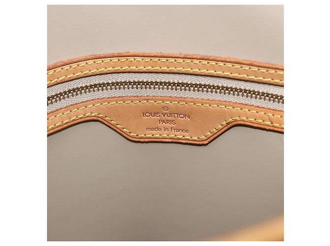 Bucket Borsa a secchiello Louis Vuitton Monogram Vernis GM Beige - vista 7