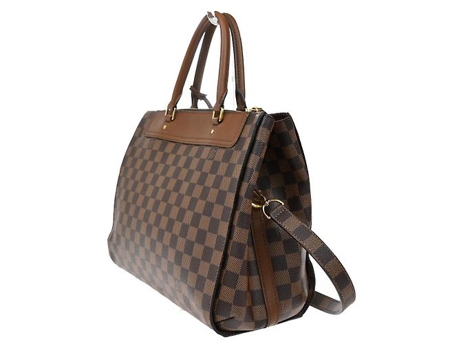 Borsa Greenwich Damier Louis Vuitton Marrone - vista 4