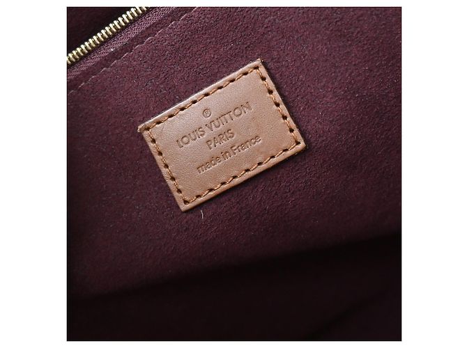 Borsa Greenwich Damier Louis Vuitton Marrone - vista 6