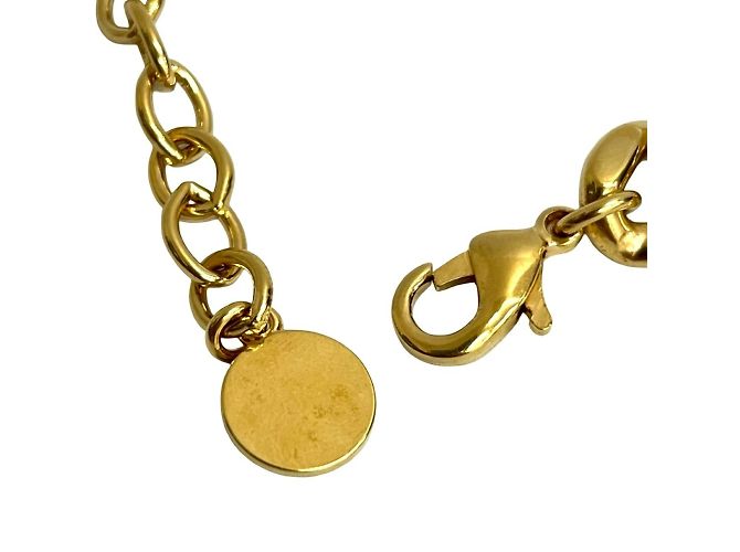 Collana Pendente Oro e Rosa Christian Dior D'oro - vista 3