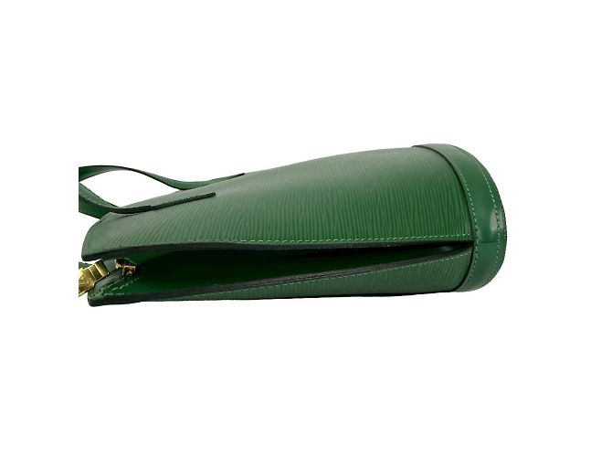 Borsa a mano Louis Vuitton Saint Jacques in pelle Epi Verde - vista 5