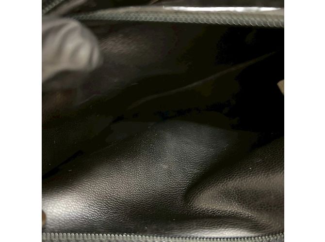 Chanel Vintage V-Stitch Coco Mark Schultertasche Schwarz - Ansicht 10