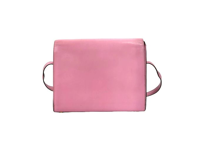 Céline Celine Vintage Logo Ring Hardware Ledertasche Pink - Ansicht 3