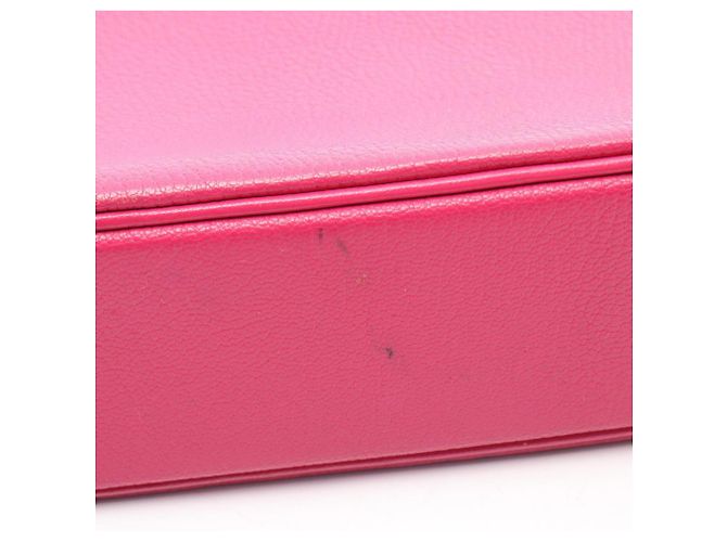 Borsa Hermès Plume Elan 28 in rosa - vista 11