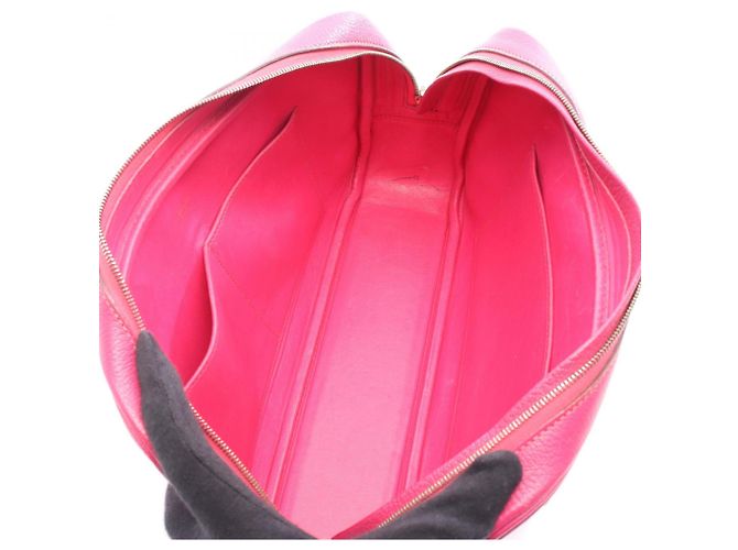 Borsa Hermès Plume Elan 28 in rosa - vista 3