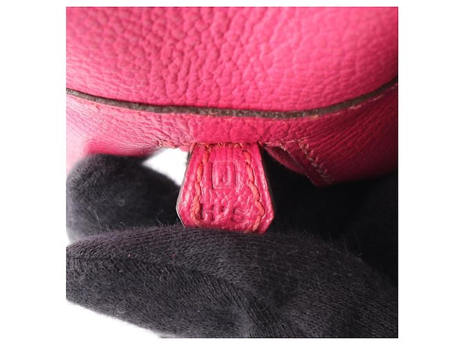 Borsa Hermès Plume Elan 28 in rosa - vista 5