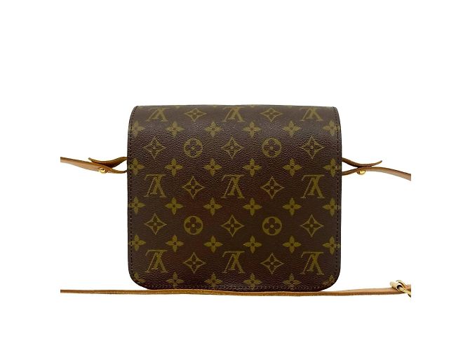Louis Vuitton Vintage Cultusiere Monogram Leder Schultertasche Braun - Ansicht 3