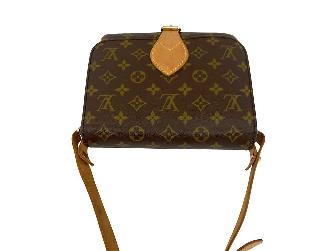 Louis Vuitton Vintage Cultusiere Monogram Leder Schultertasche Braun - Ansicht 4