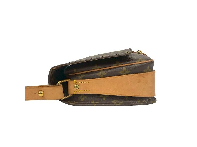Louis Vuitton Vintage Cultusiere Monogram Leder Schultertasche Braun - Ansicht 5