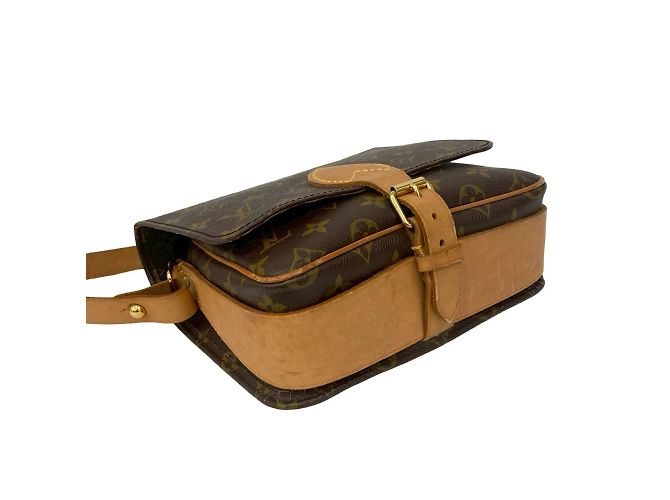 Louis Vuitton Vintage Cultusiere Monogram Leder Schultertasche Braun - Ansicht 7