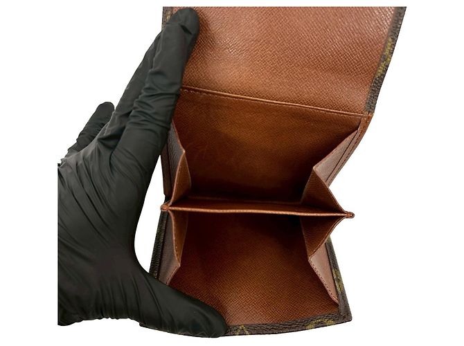 Louis Vuitton Vintage Brown Tri-fold Wallet - view 10