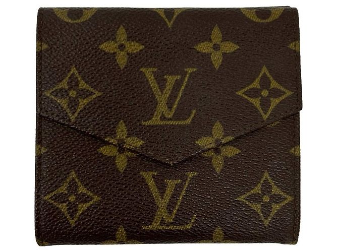 Louis Vuitton Vintage Brown Tri-fold Wallet - view 2