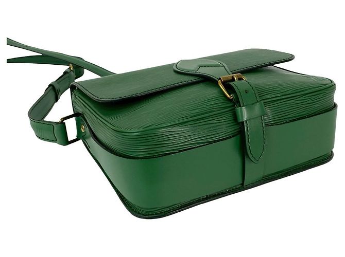 Bolsa de ombro mini em couro Epi Cultusiere da Louis Vuitton Verde - vista 7