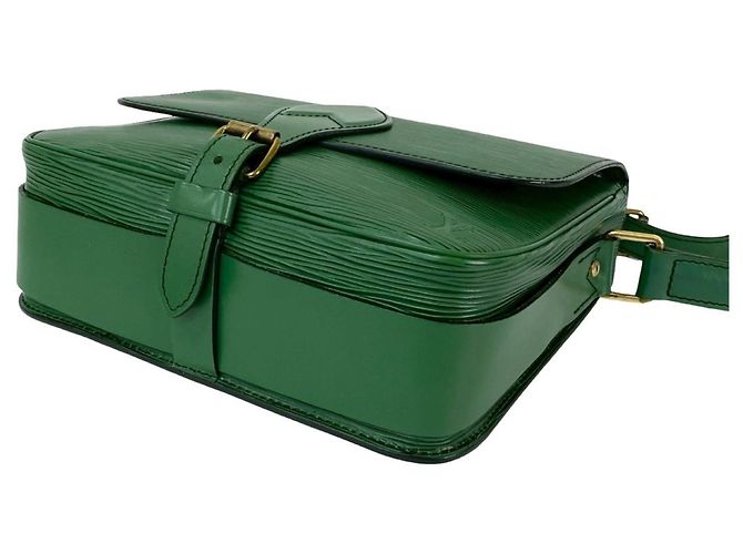 Bolsa de ombro mini em couro Epi Cultusiere da Louis Vuitton Verde - vista 8
