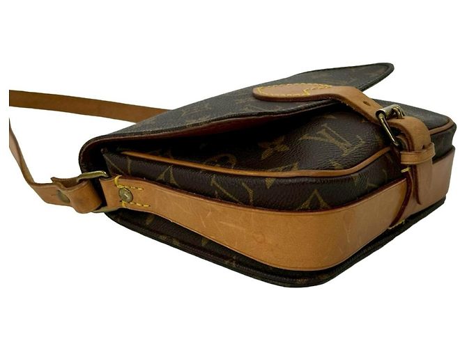 Borsa a spalla mini in pelle Monogram Culteciel di Louis Vuitton Marrone - vista 7