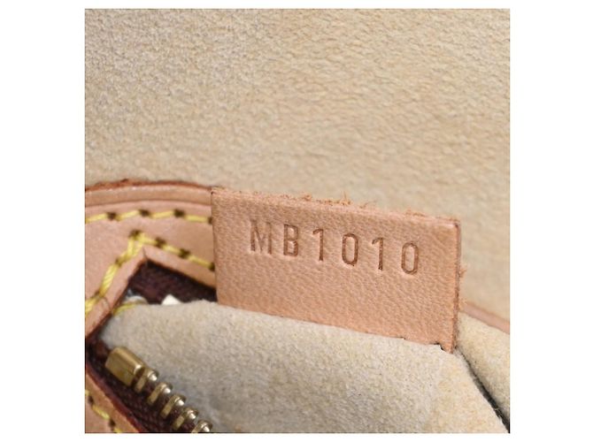 Babylone Handtasche aus Monogramm-Canvas von Louis Vuitton Braun - Ansicht 7