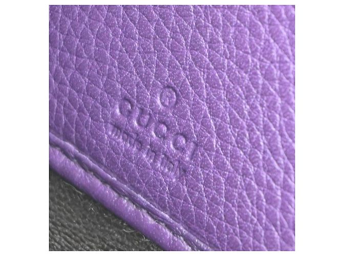 Portafoglio Gucci Soho con zip in pelle compatto - vista 6