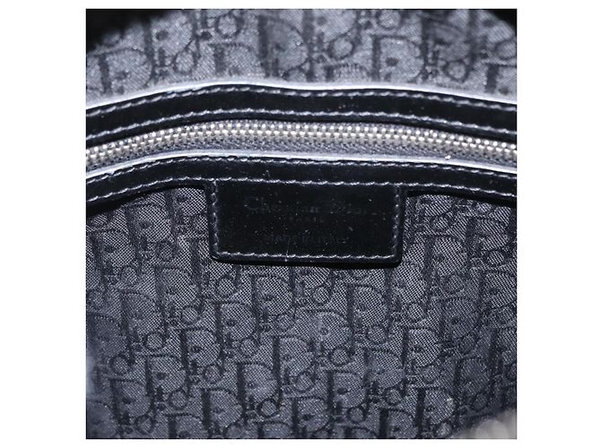 Christian Dior Lady Dior Cannage Stitch Patent East West Nero - vista 7