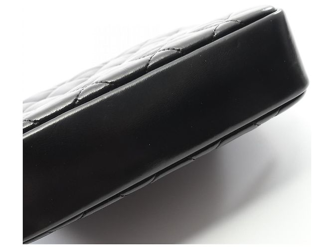 Borsa a spalla Matelassé con manico superiore Chanel Nero - vista 7