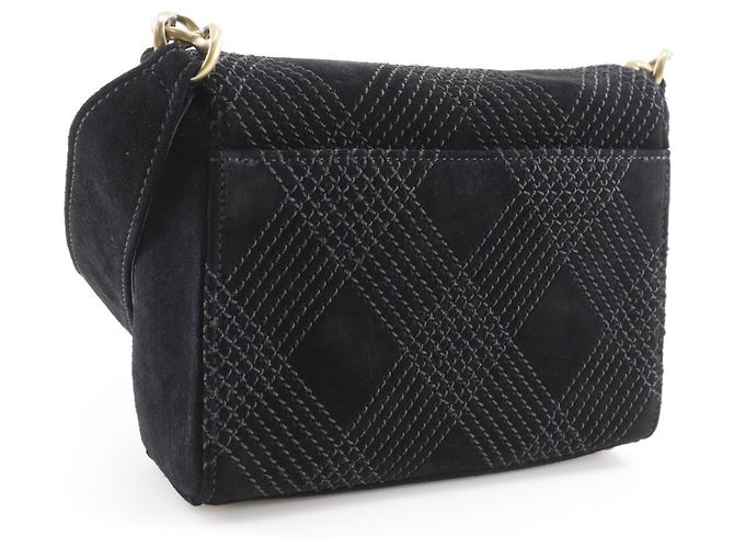 Borsa a Spalla Wild Stitch di Chanel Nero - vista 3
