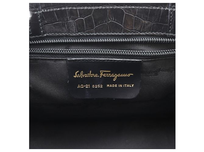 Borsa Vara Salvatore Ferragamo Nero - vista 18