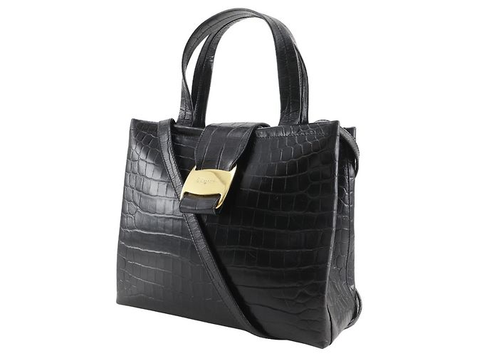 Borsa Vara Salvatore Ferragamo Nero - vista 2