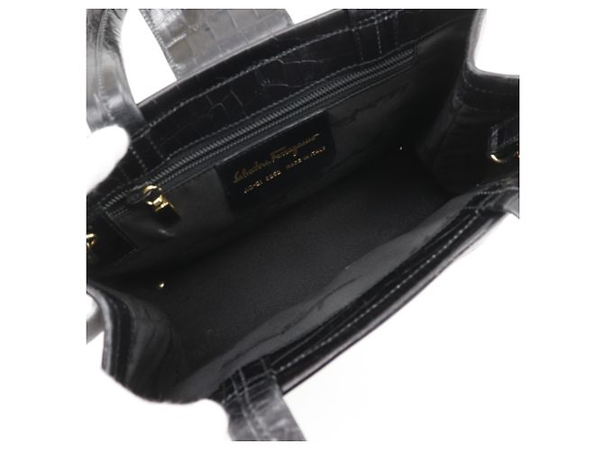 Borsa Vara Salvatore Ferragamo Nero - vista 6