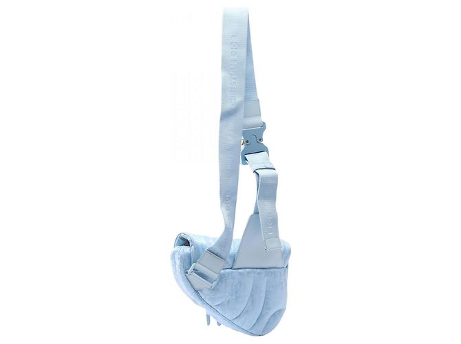 Borsa Saddle Dior x ERL di Christian Dior Blu - vista 2