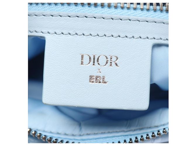 Borsa Saddle Dior x ERL di Christian Dior Blu - vista 4