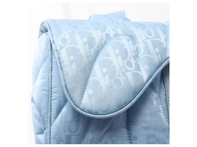 Borsa Saddle Dior x ERL di Christian Dior Blu - vista 9